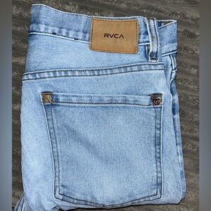 RVCA daggers denim- slim fit, straight leg